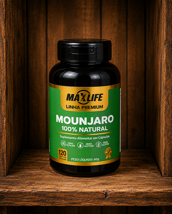 MOUNJARO 100% NATURAL 120CÁPS ( PSYLIUM,QUITOSANA,GLUCOMANNANE SPIRULINA)