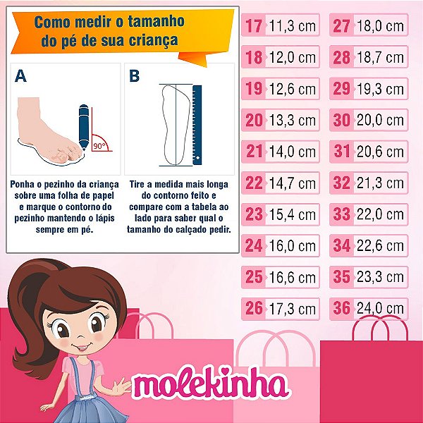 Sapatilha Infantil Menina Molekinha Rosa Verniz Laço