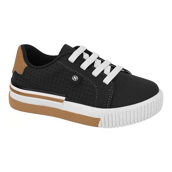 Tênis Infantil Menino Molekinho Flot Rust-Preto/ Caramelo