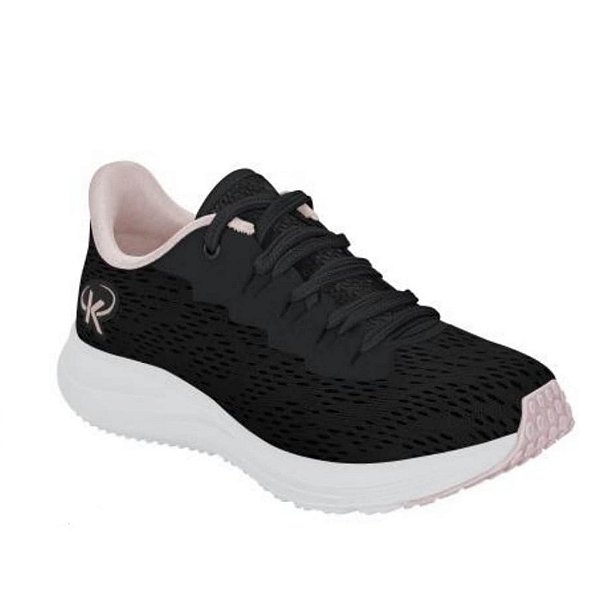 Tênis Infantil menina Kidy Energy Respitec- Preto/Nude