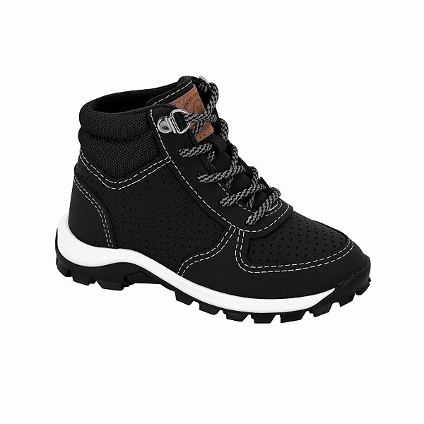 Tênis Infantil Menino Molekinho Flot- Preto/Preto