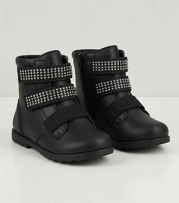 Bota Infantil Pampili Rubi- Preto