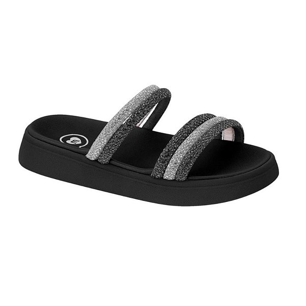 Papete Infantil Menina Molekinha Tira Pronta Strass- Cristal/ Diamond Black Preto