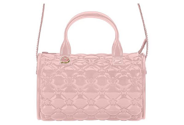 BOLSA MOLEKINHA PVC/GORGURAO ROSA