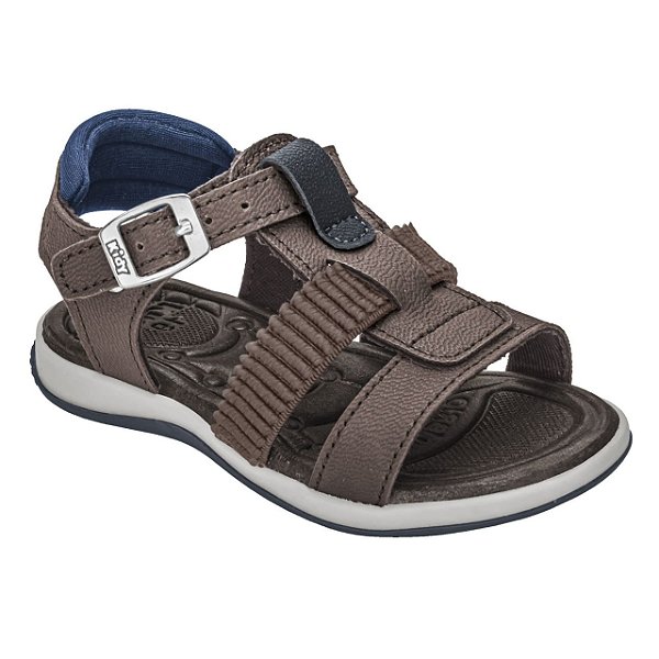 Sandália Infantil Menino Kidy Baby Equilibrio- Castanho