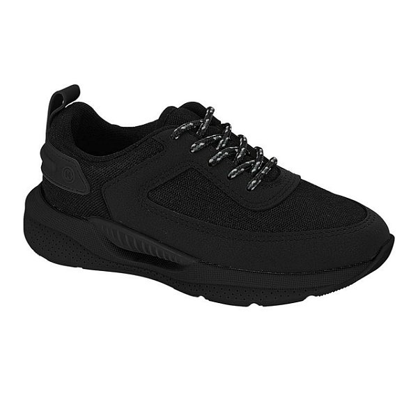 Tênis Infantil Menino Molekinho Nylon Flat Floter- Preto/Preto/Preto