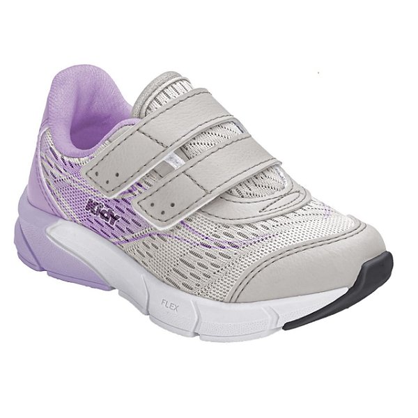 Tênis Infantil Menina Kidy Energy Baby- Cinza/ Lilás