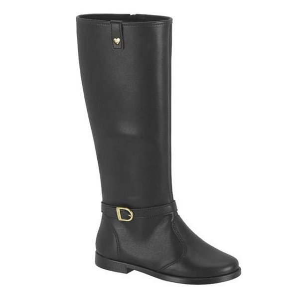 Bota Infantil Menina Montaria Molekinha Berlin- Preto