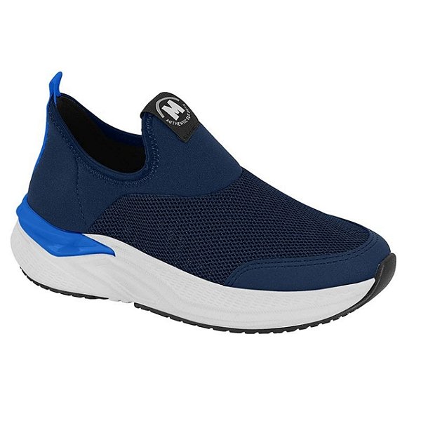 Tênis Infantil Menino Molekinho Nylon Mesh- Marinho/ Branco
