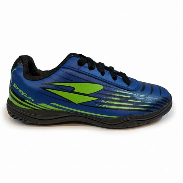 Chuteira Infantil Futsal Dray- Azul/ Preto