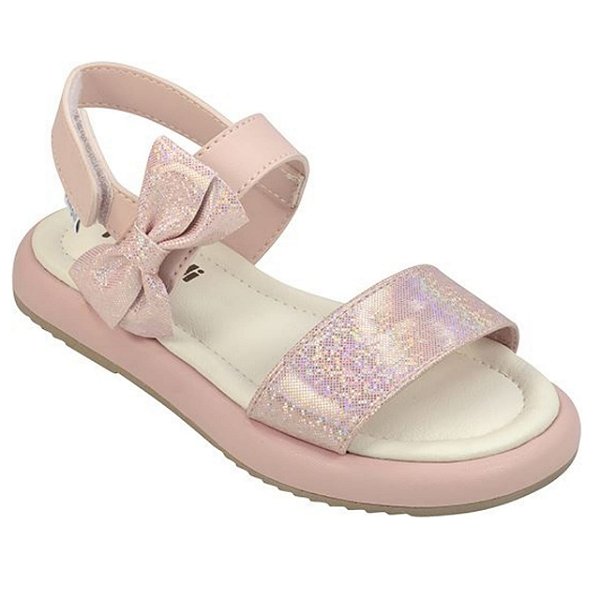Sandália Infantil Menina Pampili Cora - Rosa Glow