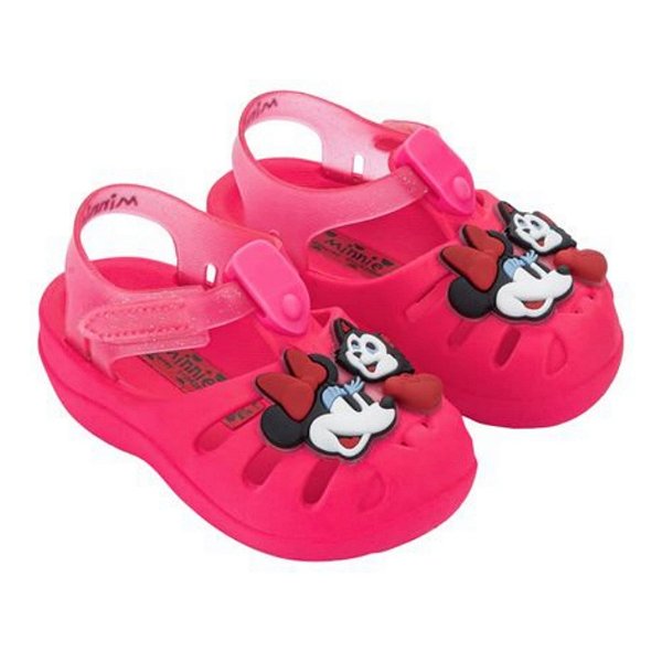 Sandália Infantil Menina Disney Magic- Rosa