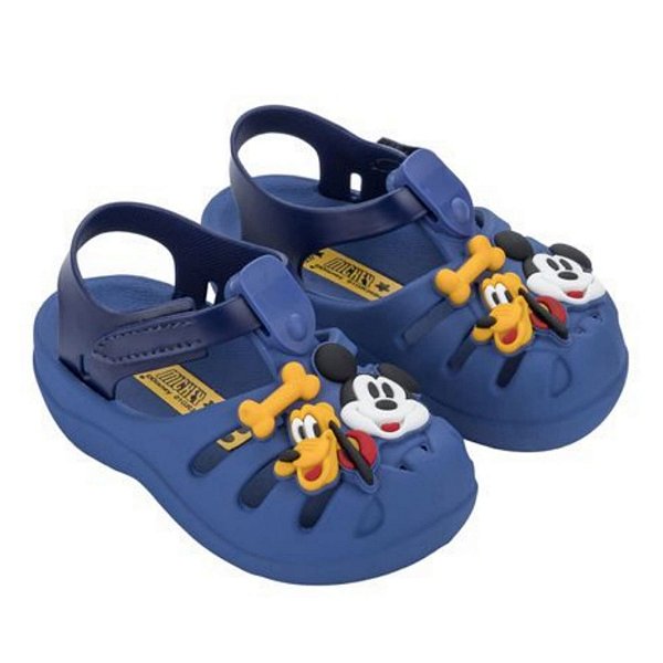 Sandália Infantil Menina Disney Magic- Azul