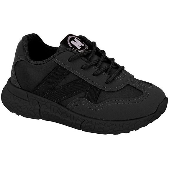 Tênis Infantil Menino Molekinho Boston- Preto/ Preto