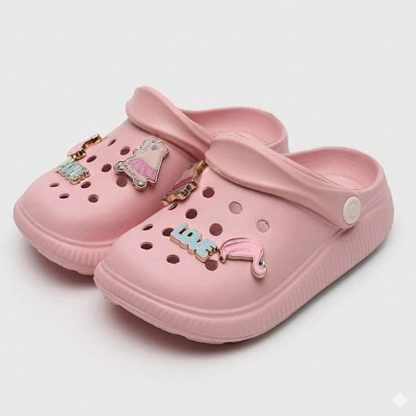 Babuche Infantil Menina Molekinha- Rosa