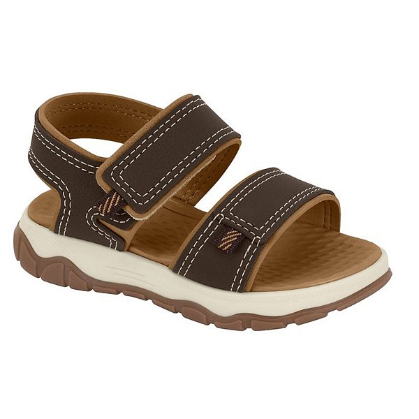 Sandália Infantil Menino Molekinho Floter Rustico Neo -Café