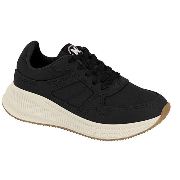 Tênis Infantil Menino Molekinho Boston- Preto/ Branco OFF