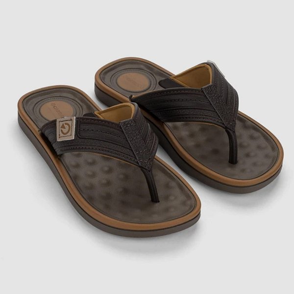 Chinelo Infantil Menino Cartago Alabama- Marrom