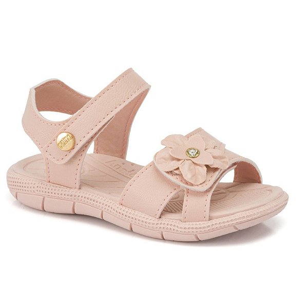 Sandália Infantil Menina Klin Tic Tac- Rosa