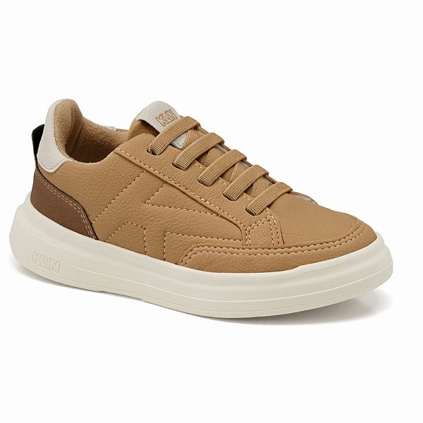 Tênis Infantil Menino Klin Capri- Caramelo