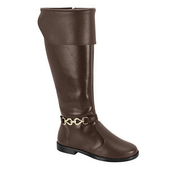 Bota Infantil Menina Molekinha Montaria Berlim- Café