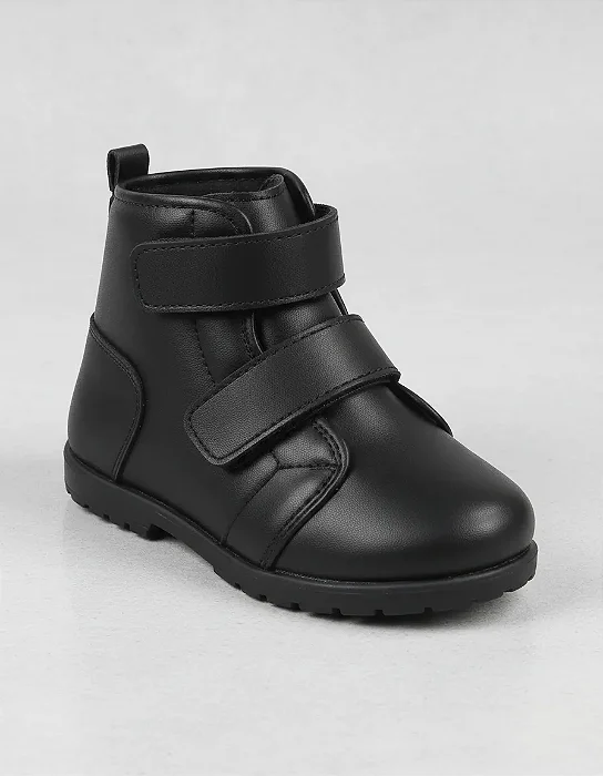 Bota Infantil Menina Pampili Rubi- Preto/ Preto