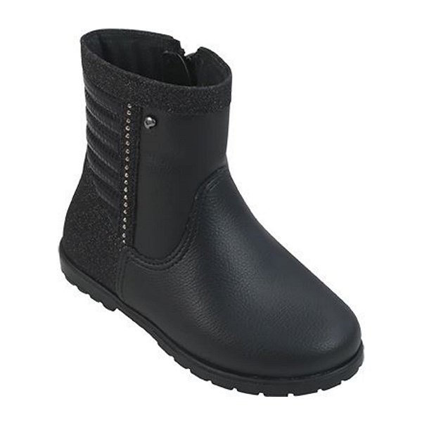 Bota Infantil Menina Pampili Rubi- Preto