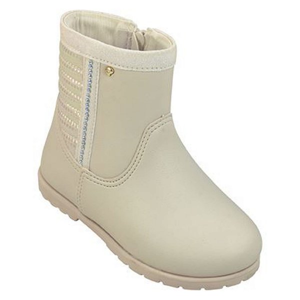 Bota Infantil Menina Pampili Rubi- Nude