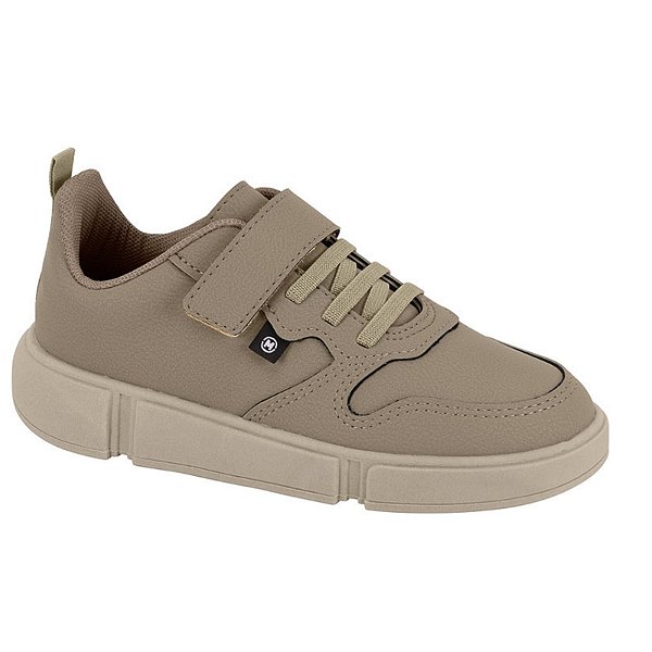 Tênis Infantil Menino Molekinho Rustico Neo- Taupe