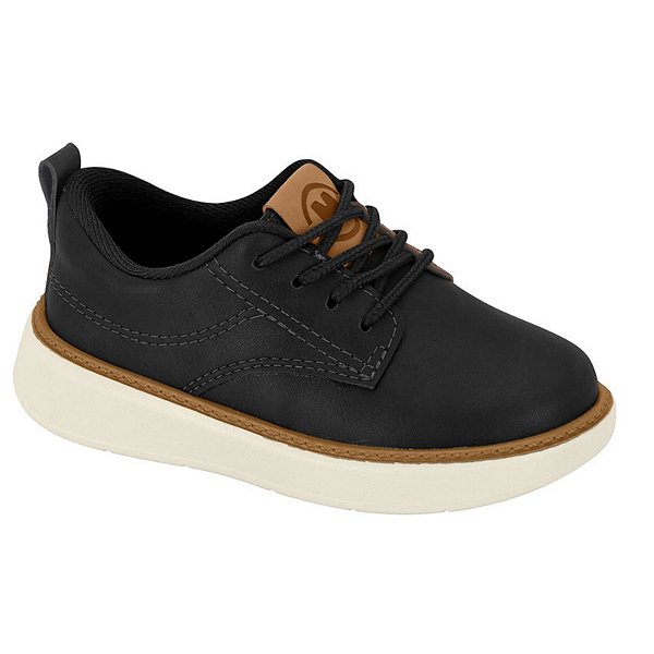 Tênis Infantil Menino Molekinho Monaco- Preto