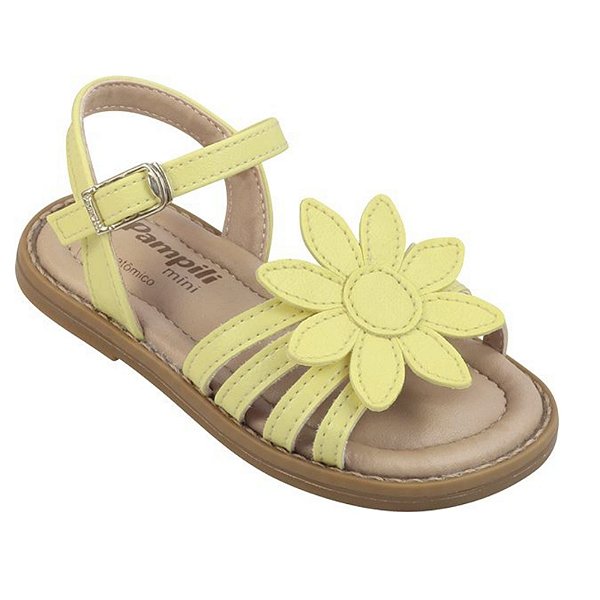 Sandália infantil Menina Pampili Maite Mini- Pera