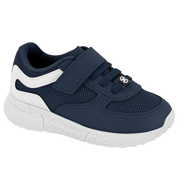 Tênis Infantil Menino Molekinho Porto Luis- Preto/ Branco