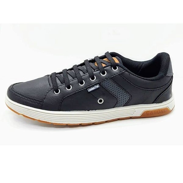 Mocassim Argentino Jacometti Preto LF03 - Shopping do Calçado