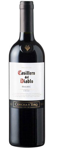 Vinho Casillero Del Diablo Malbec 750ml