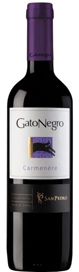 Vinho Gato Negro Carmenere 750ml