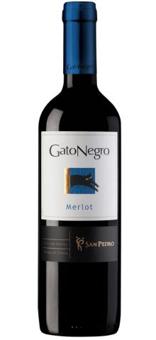 Vinho Gato Negro Merlot 750ml