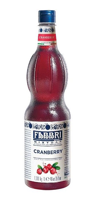 Xarope Italiano Fabbri Cramberry 1L