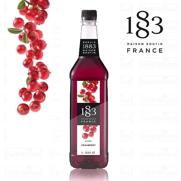 Xarope 1883 Cranberry 1 litro