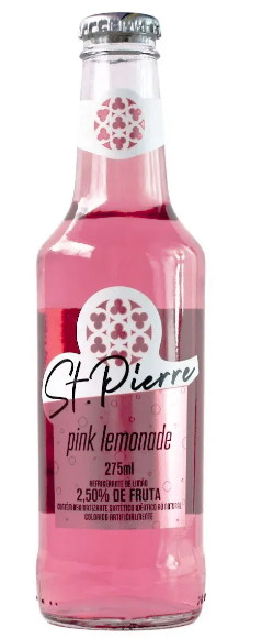Pink Lemonade Saint Pierre Vidro Caixa Com 12x275ml