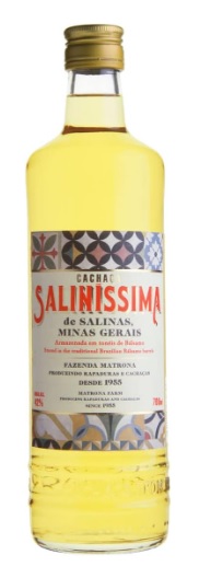 Cachaça Saliníssima Ouro 670ml