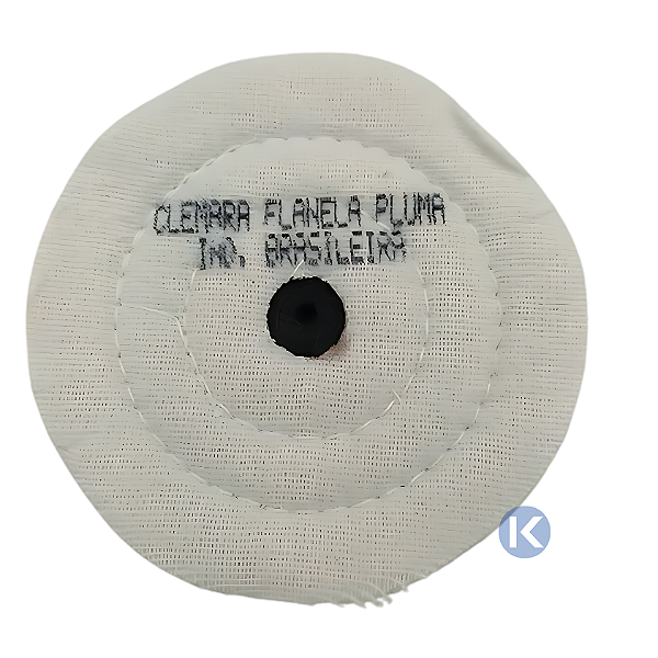 Escova de Flanela Pluma Branca - Kota