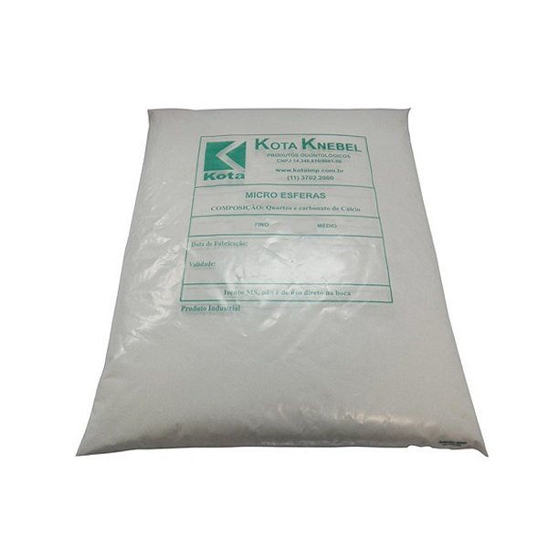 Micro Esfera Fina de Vidro 2Kg - Kota