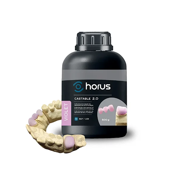 Resina 3D Castable 2.0 - 250g - Horus