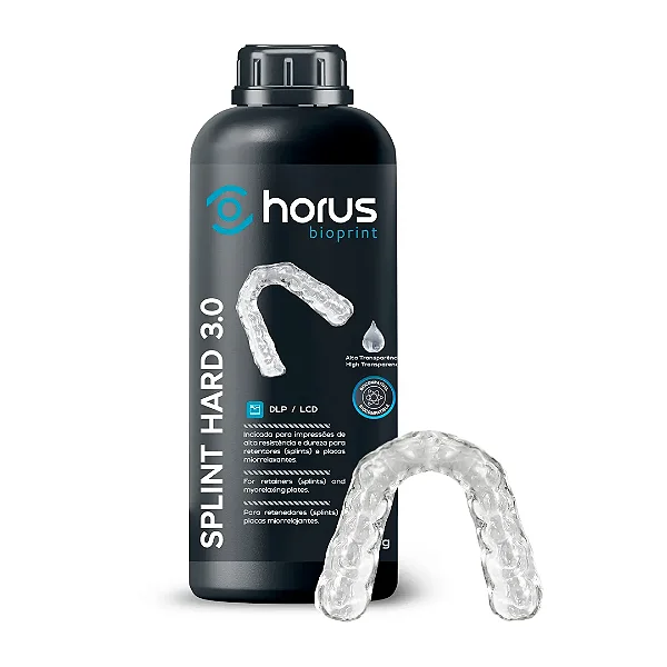 Resina 3D Bio Print Splint Hard 3.0 - 500g - Horus
