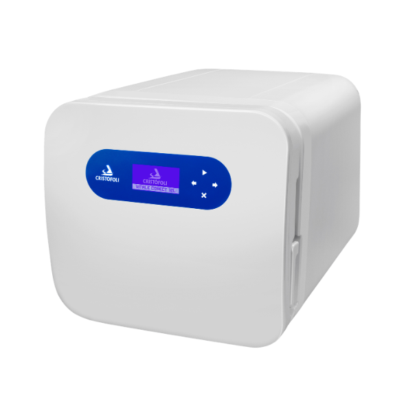 Autoclave 12 Litros Cristófoli Classe S — Vitale Conect Wi-Fi, Bivolt, Display LCD