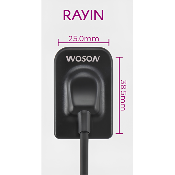 Sensor Intraoral Rayin Tamanho 1.0 Woson | 25 Lp/mm | Área Ativa 20x30mm