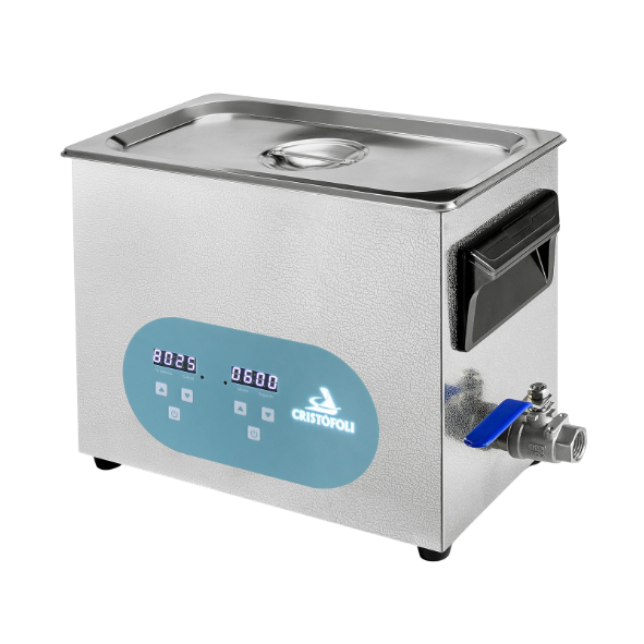 Lavadora Ultrassônica 6,5 Litros – Cuba em Aço Inox 40 kHz com Display Digital - Cristófoli