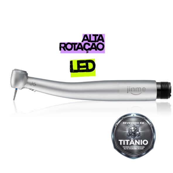Alta Rotação Spray Triplo | Push Button | Com LED - J5 - Jinme