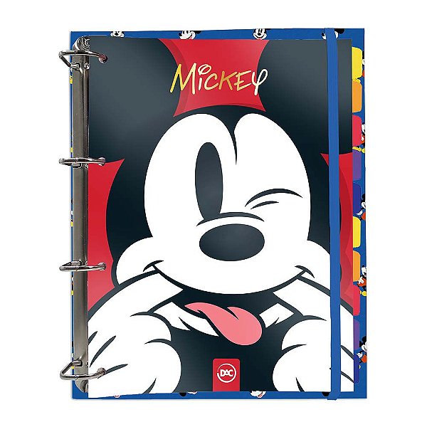 Caderno Argolado Universitário Mickey 3814 DAC