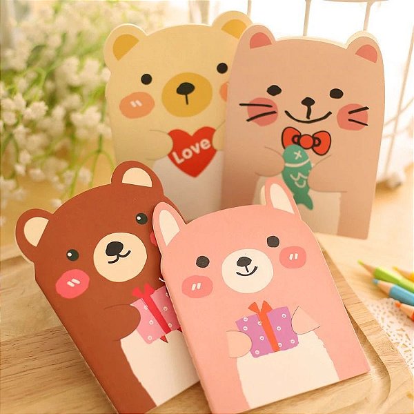 Caderninho Mini Ursos